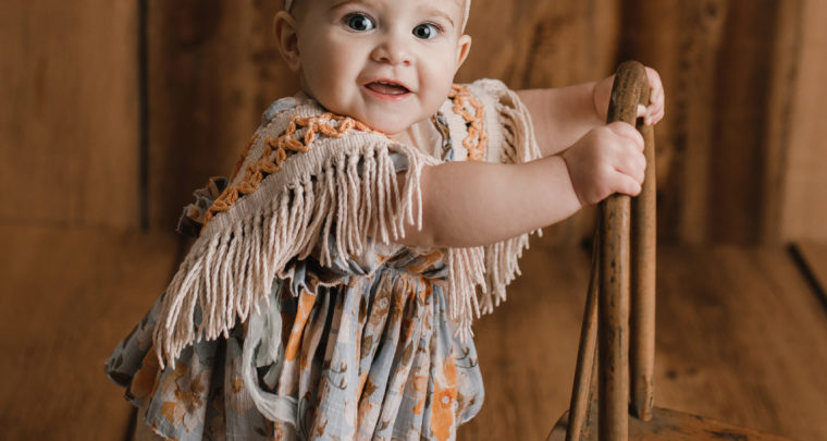 Hayden's One Year Photos