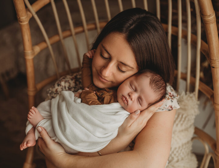 Theo's Newborn Photo Session Boston