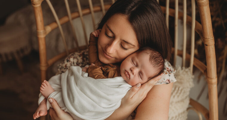 Theo's Newborn Photo Session Boston